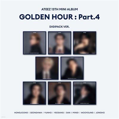 Альбом ATEEZ GOLDEN HOUR : Part.4 (Digipack ver.) 6340