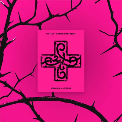 Альбом TxT 7TH YEAR: A Moment of Stillness in the Thorns Weverse Albums Ver. PPULBATU ver. 6436
